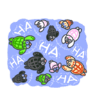 Tortoises Family(English)（個別スタンプ：24）