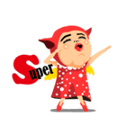 Funny Character（個別スタンプ：3）