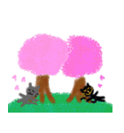 クロネコのニャー（個別スタンプ：20）