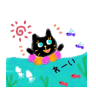 クロネコのニャー（個別スタンプ：21）