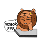 Singoman the Lion-Man from Malang（個別スタンプ：12）
