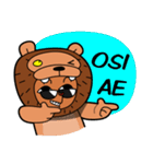 Singoman the Lion-Man from Malang（個別スタンプ：31）