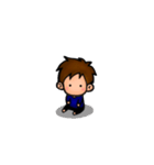 サルまる（個別スタンプ：17）