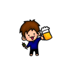 サルまる（個別スタンプ：21）