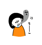 きの子とクロ子 2（個別スタンプ：36）