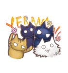 猫会話（Darume Cat's）（個別スタンプ：2）