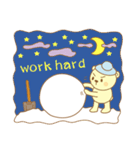 Snowman and Teddy bear-friendship story（個別スタンプ：25）