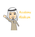 Alif Muslim Man（個別スタンプ：1）