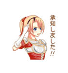 女騎士さんの日常（個別スタンプ：9）