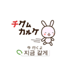 韓国語のどうぶつたち3（個別スタンプ：33）