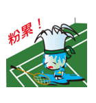 king of badminton(Jheng-Jhumeatball)（個別スタンプ：16）