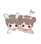 Bunny ＆ Bearby（個別スタンプ：30）