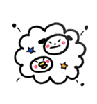 顔の色がない動物たち。2（個別スタンプ：32）