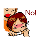 吉田万里子（個別スタンプ：14）