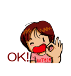 吉田万里子（個別スタンプ：16）
