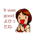 吉田万里子（個別スタンプ：28）