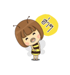 The Little Bee (TH)（個別スタンプ：7）