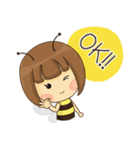 The Little Bee (TH)（個別スタンプ：10）