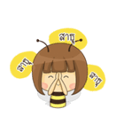 The Little Bee (TH)（個別スタンプ：24）