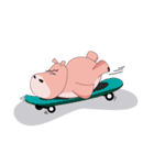 Wala the Hippo（個別スタンプ：14）