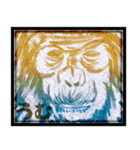 猿 x 40（個別スタンプ：23）
