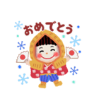 雪ん子（個別スタンプ：9）