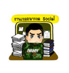 Soldier Thai（個別スタンプ：21）