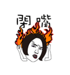 Impatient girl（個別スタンプ：38）