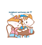 Hazelnut The Cat,What my heart wanna say（個別スタンプ：19）