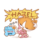 Hazelnut The Cat,What my heart wanna say（個別スタンプ：27）