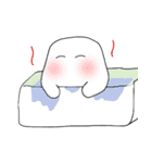 白いおばけ（個別スタンプ：11）