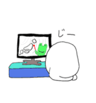 白いおばけ（個別スタンプ：14）