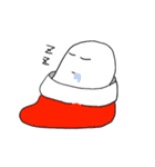 白いおばけ（個別スタンプ：20）