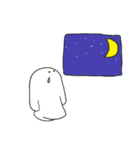 白いおばけ（個別スタンプ：22）