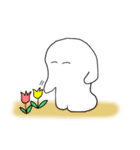 白いおばけ（個別スタンプ：28）