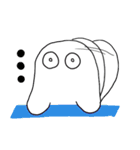 白いおばけ（個別スタンプ：31）