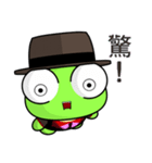 Ruanruan Frog Gengen (Gentleman)（個別スタンプ：22）