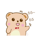 Bear and Piggy（個別スタンプ：17）