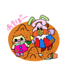 もしもしうさぎとねこさん（個別スタンプ：9）