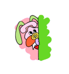 もしもしうさぎとねこさん（個別スタンプ：17）