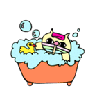 もしもしうさぎとねこさん（個別スタンプ：23）