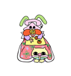 もしもしうさぎとねこさん（個別スタンプ：31）