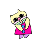 もしもしうさぎとねこさん（個別スタンプ：33）