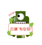 ロボットと蝶 繁体字中国語テキストは 1.0（個別スタンプ：28）