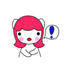 しあわせ運ぶてるてるサクランボとよぴはぴ（個別スタンプ：8）