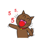 Simple Cat By Apple（個別スタンプ：3）