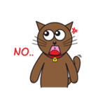 Simple Cat By Apple（個別スタンプ：5）