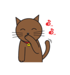 Simple Cat By Apple（個別スタンプ：9）