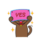 Simple Cat By Apple（個別スタンプ：23）