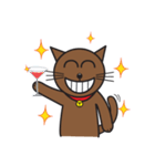 Simple Cat By Apple（個別スタンプ：32）